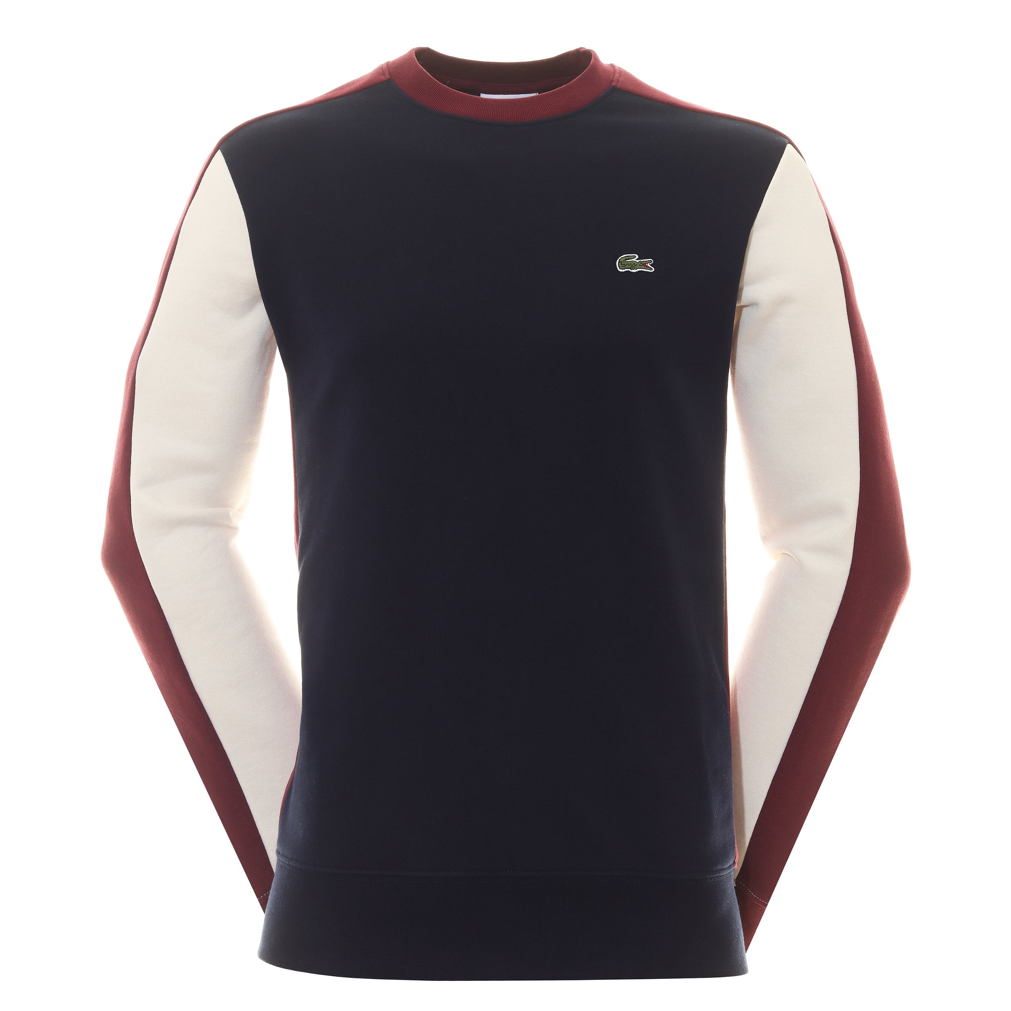Lacoste colour block sweatshirt outlet