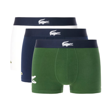 Lacoste Cotton Stretch Trunk 3-Pack