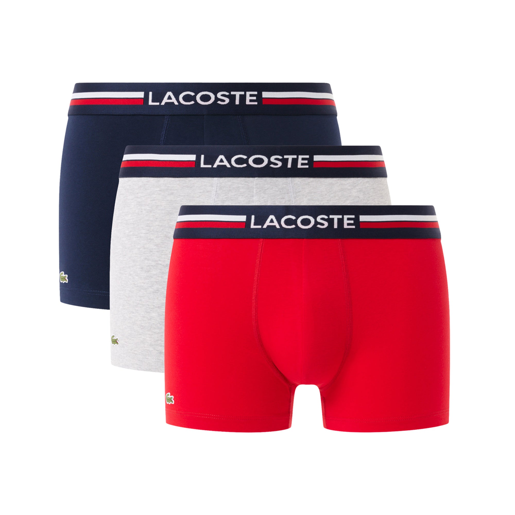 Lacoste Cotton Stretch Trunk 3-Pack