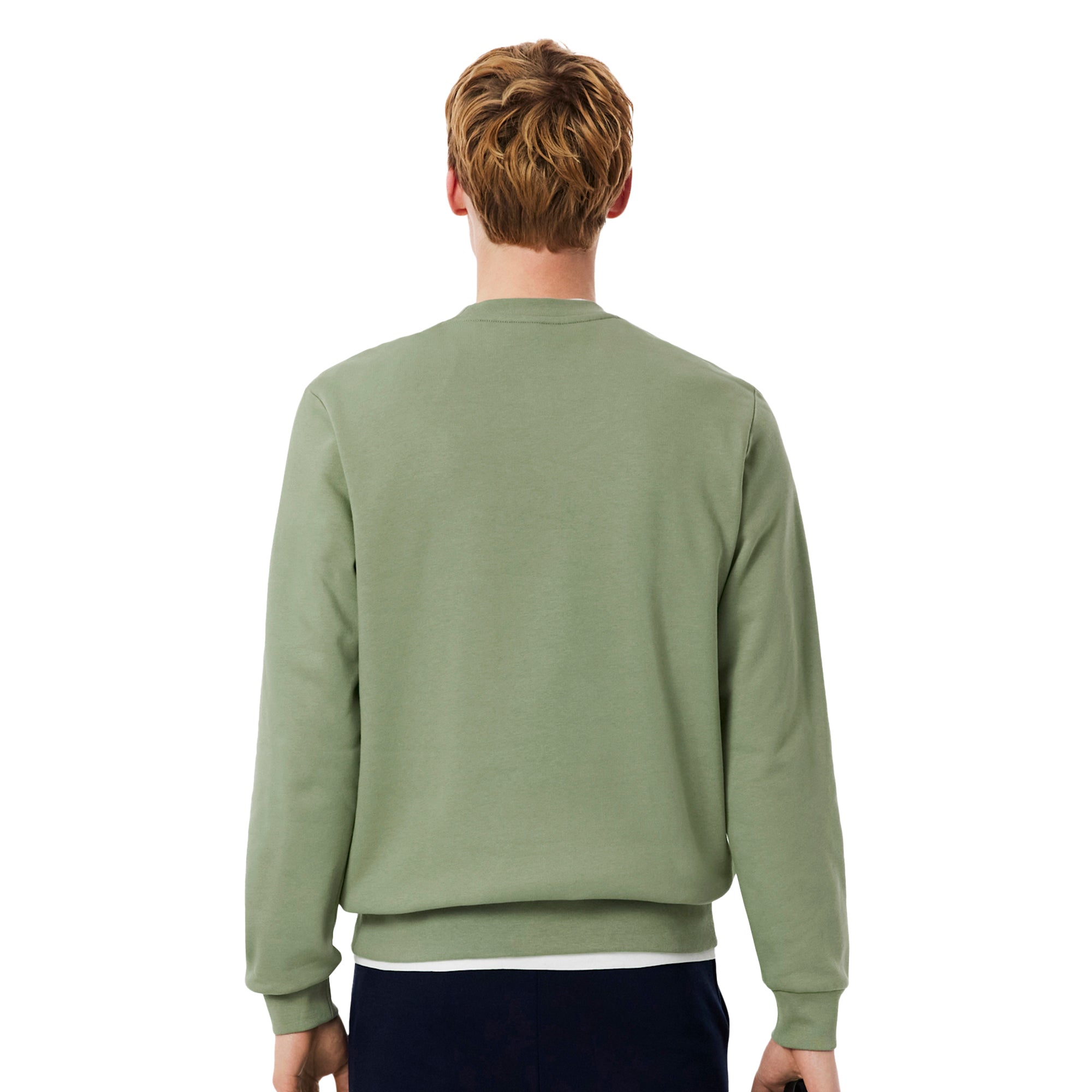 Lacoste Crew Neck Fleece Sweater