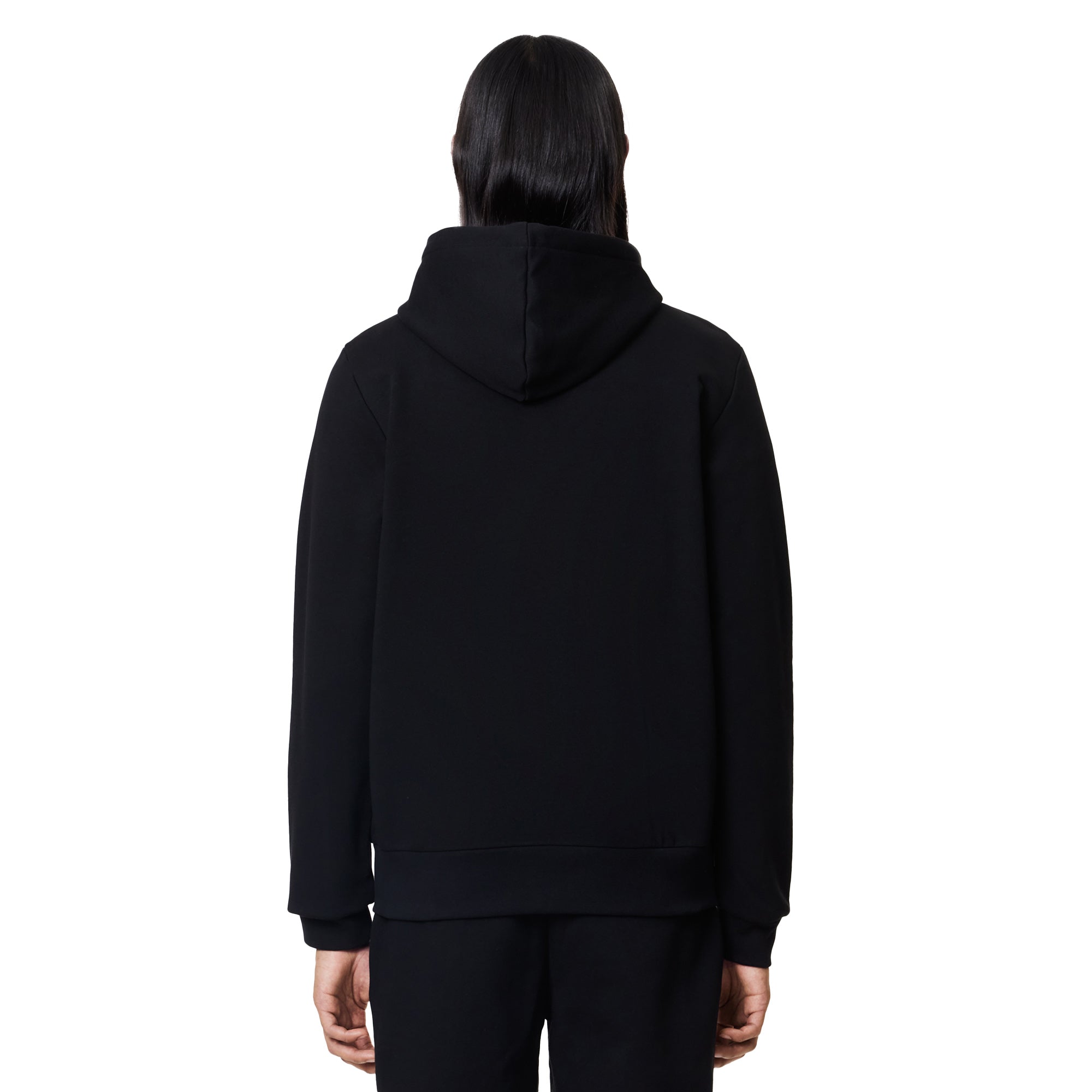 Lacoste Full Zip Fleece Hoodie Black 031