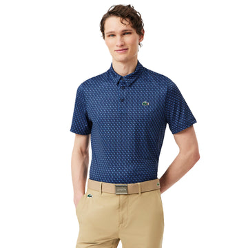 Lacoste Golf All Over Printed Polo Shirt