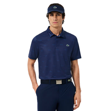 Lacoste Golf All Over Printed Polo Shirt