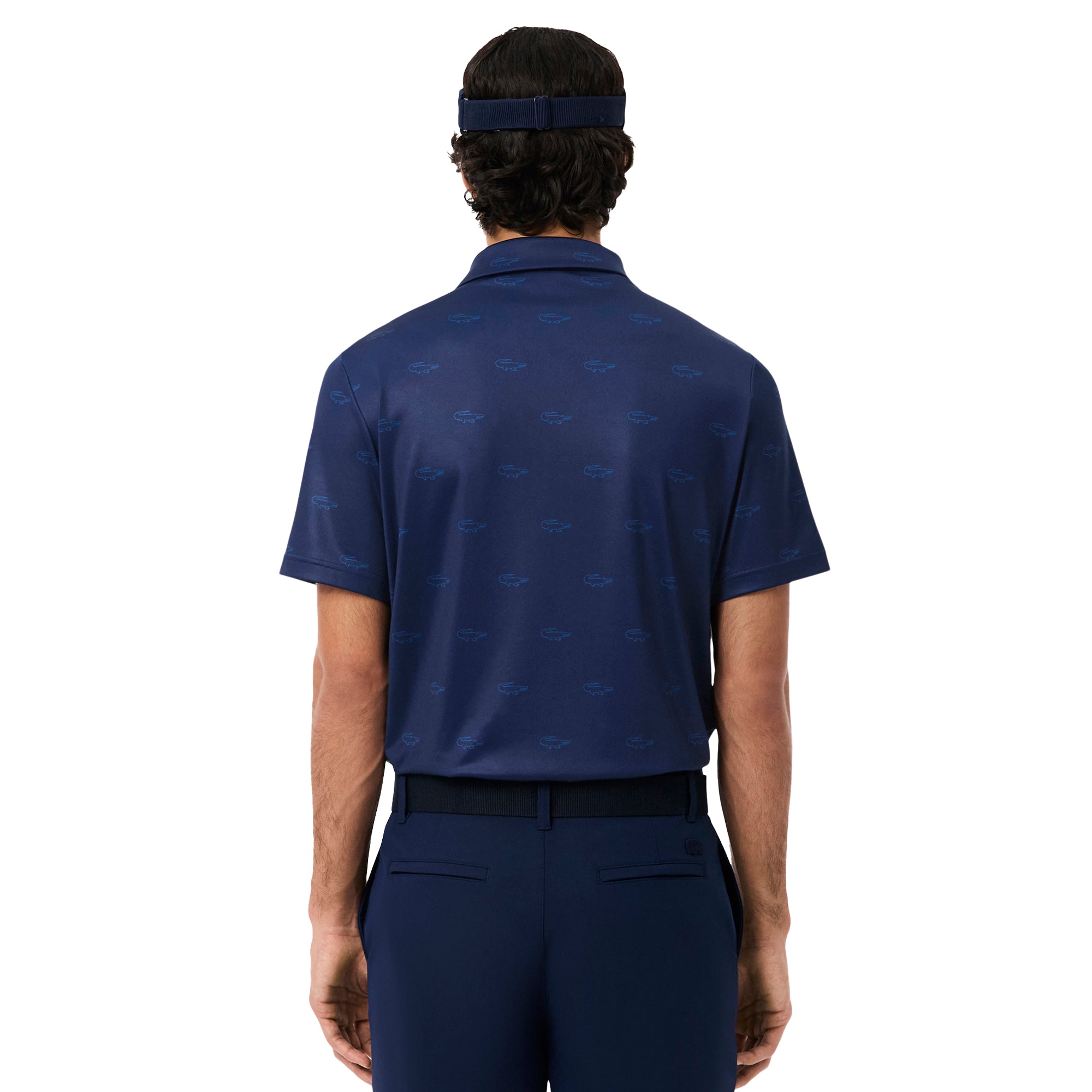 Lacoste Golf All Over Printed Polo Shirt