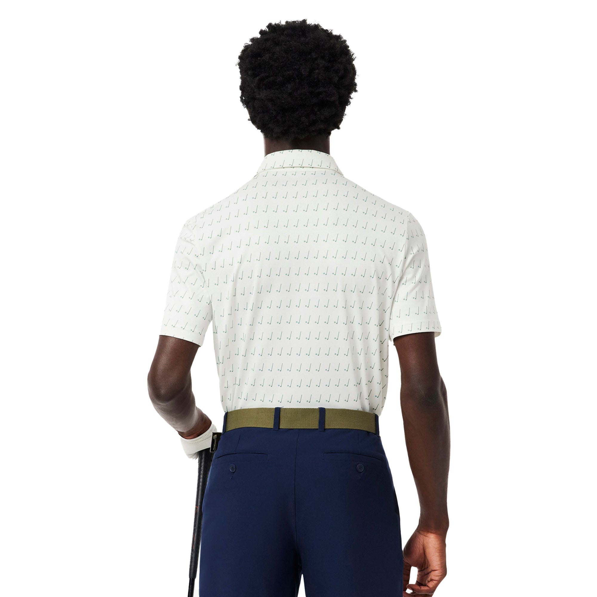 Lacoste Golf All Over Printed Polo Shirt