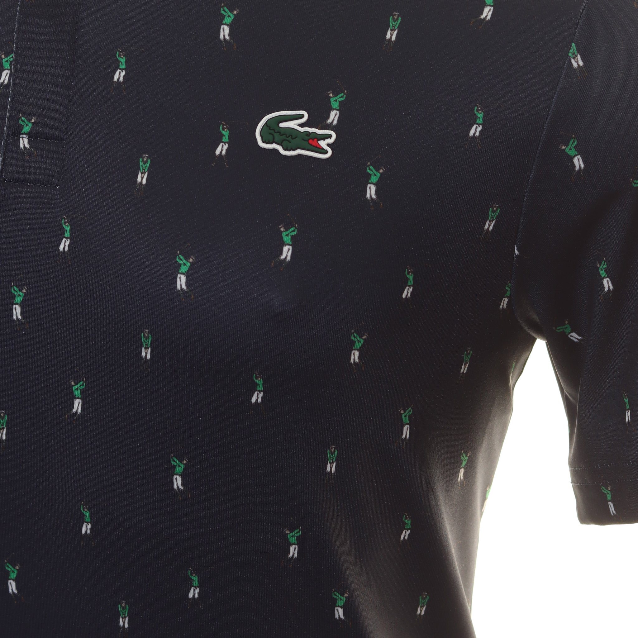 Lacoste Golf All Over Printed Polo Shirt