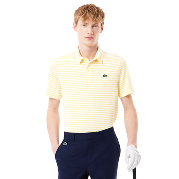 Lacoste Golf All Over Stripe Polo Shirt