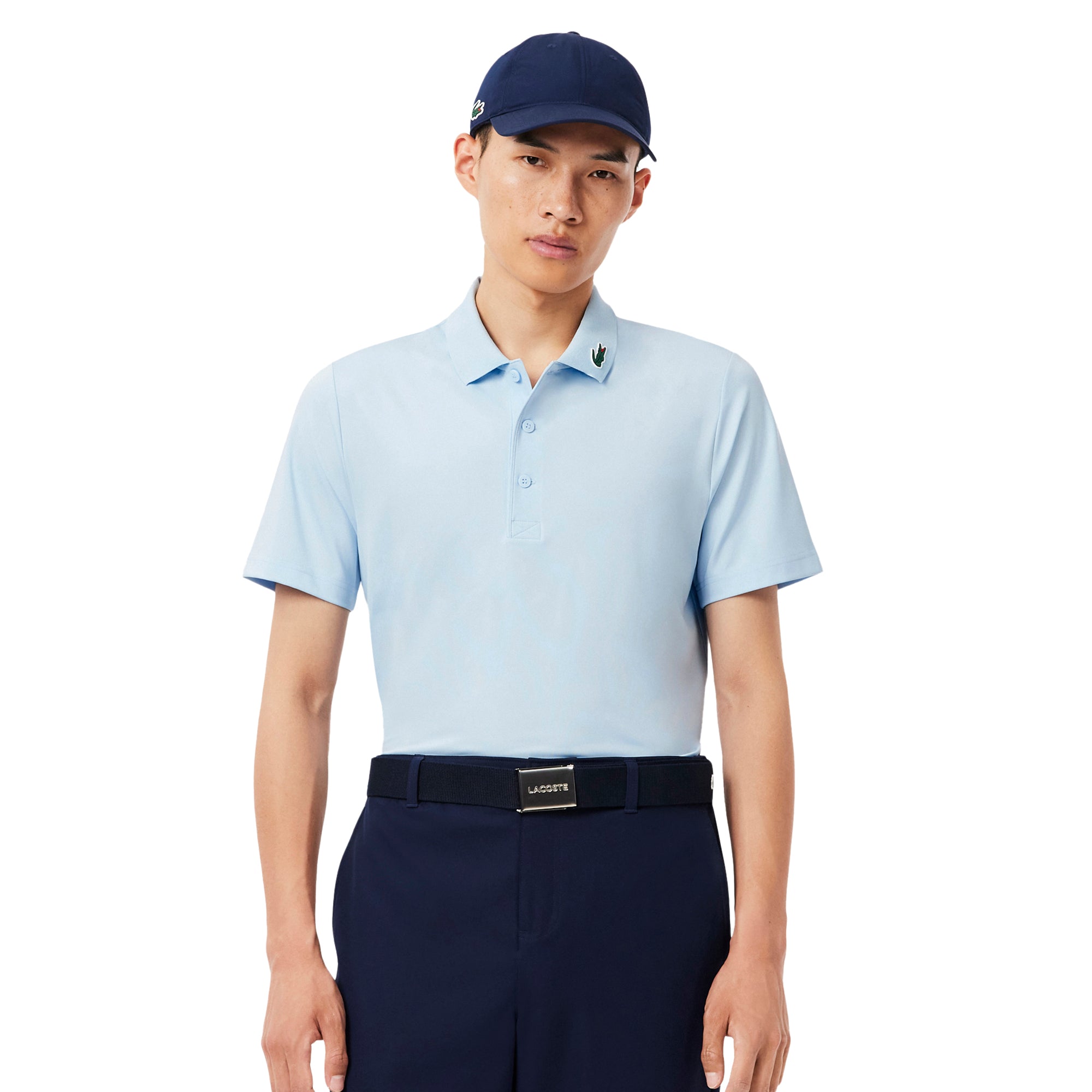 Lacoste Golf Crocodile Collar Polo Shirt
