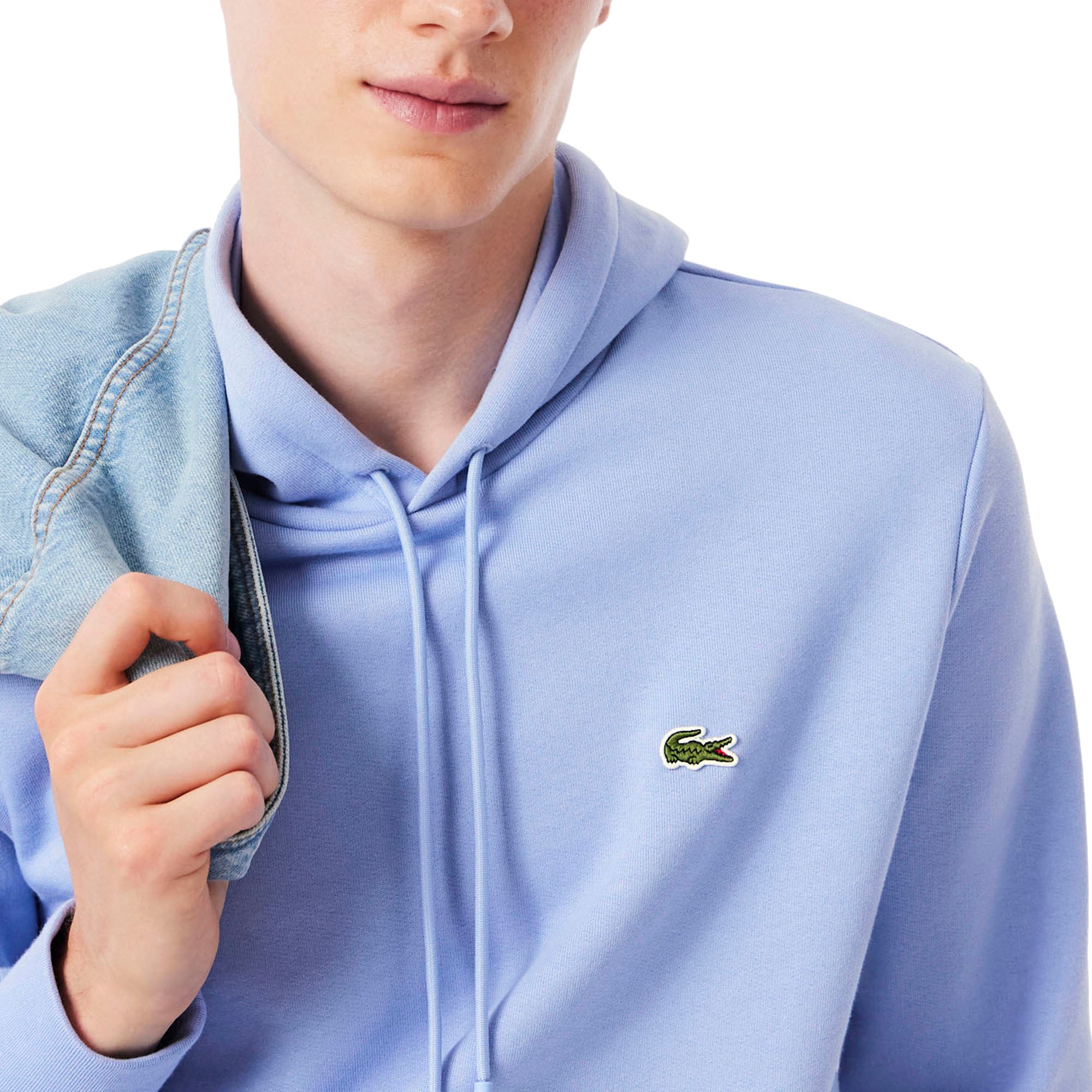 Lacoste Hooded Fleece Sweater