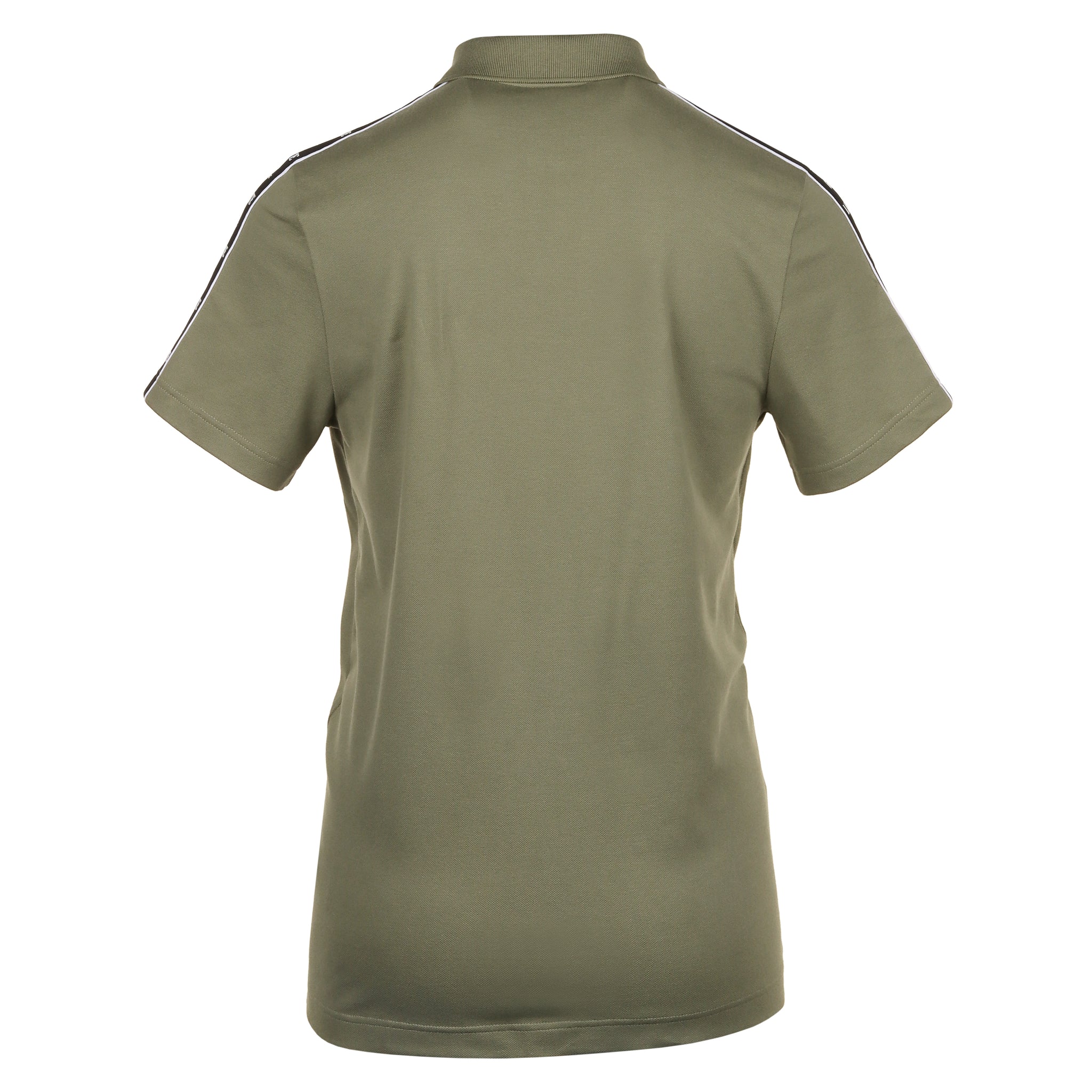 Lacoste Logo Stripe Pique Polo Shirt FA24 Khaki BMY