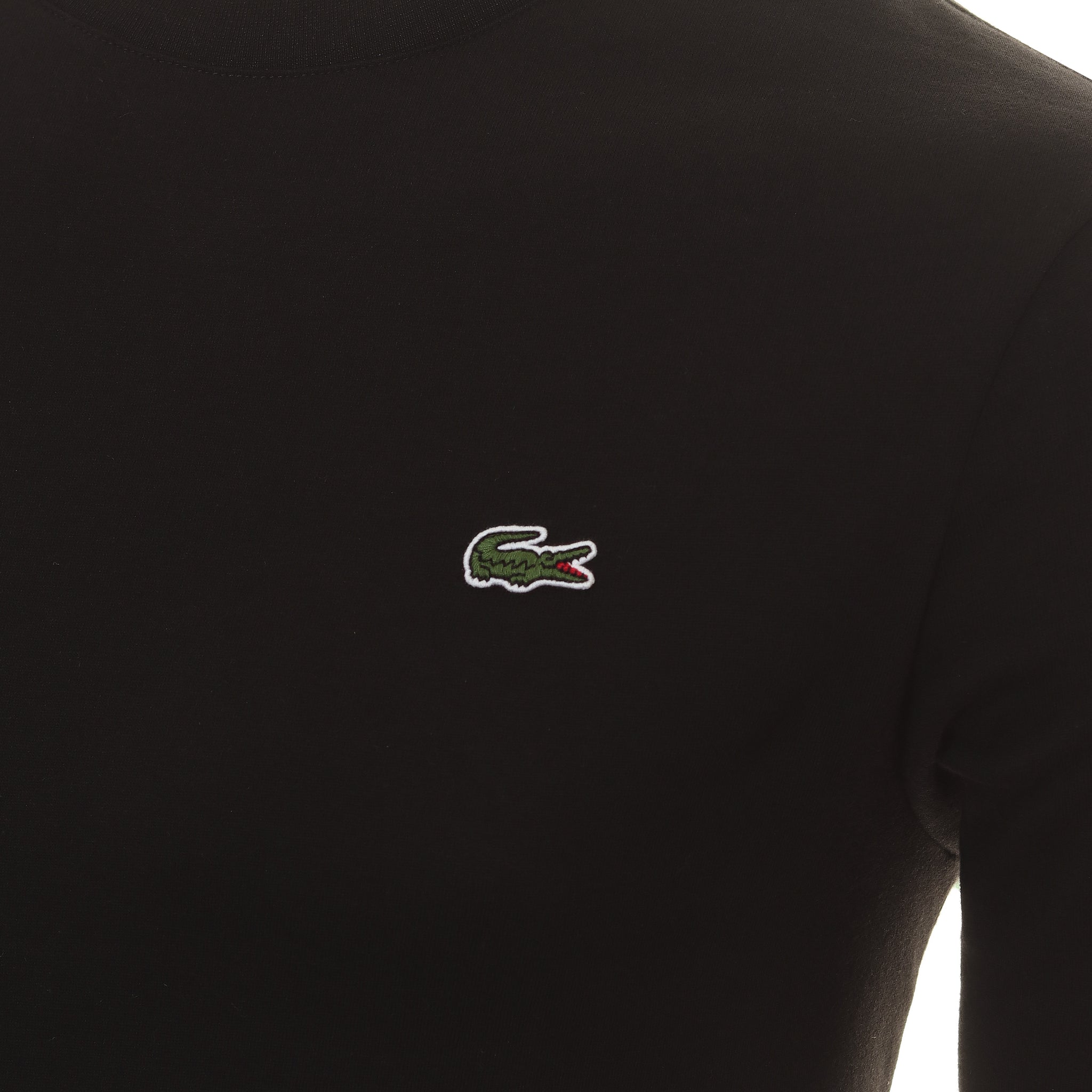 Lacoste Long Sleeve Tee Shirt TH3662 Black 031 | Function18 | Restrictedgs