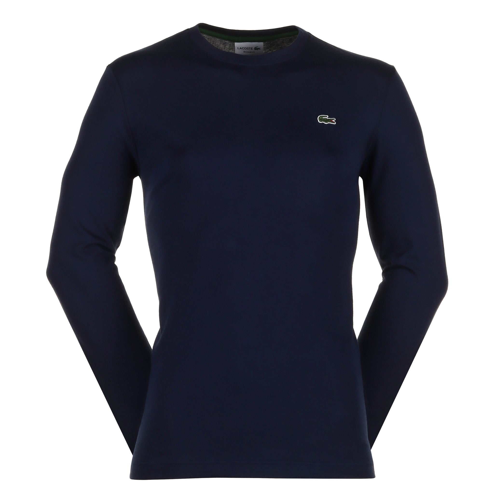 Lacoste Long Sleeve Tee Shirt TH3662 Navy 166 | Function18