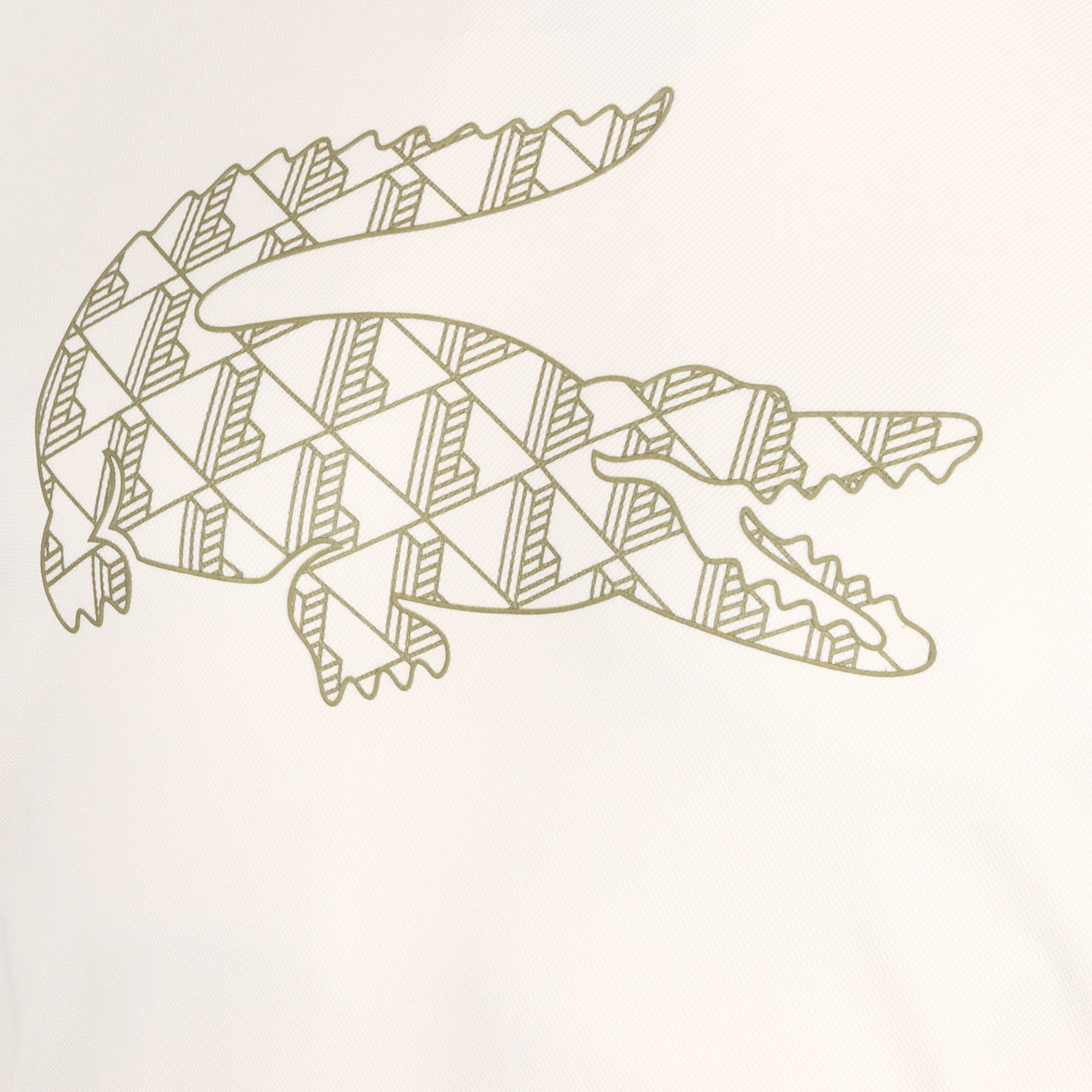 Lacoste Monogram Croc Tee Shirt Lapland XFJ