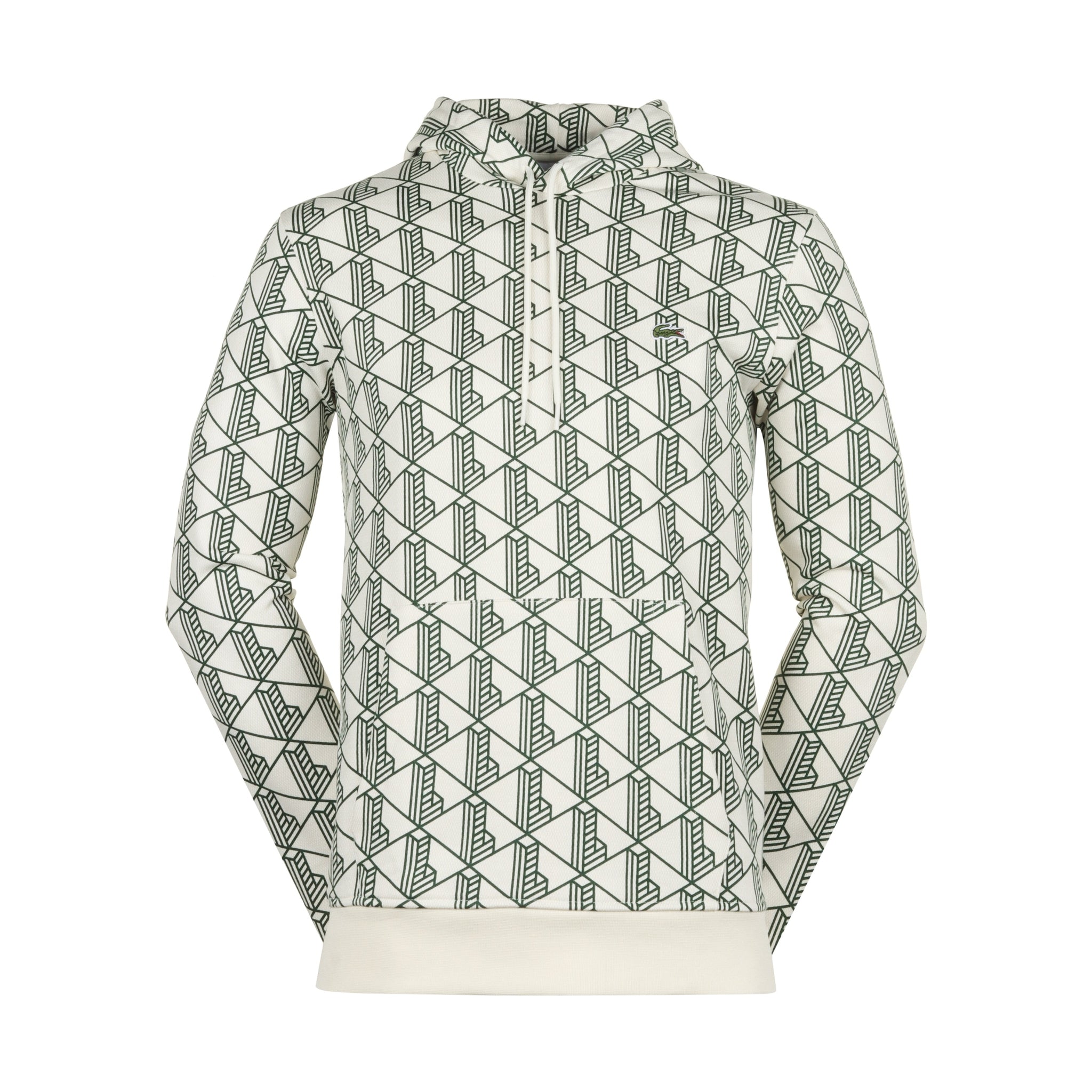 Lacoste Monogram Hoodie Lapland/Green PT2
