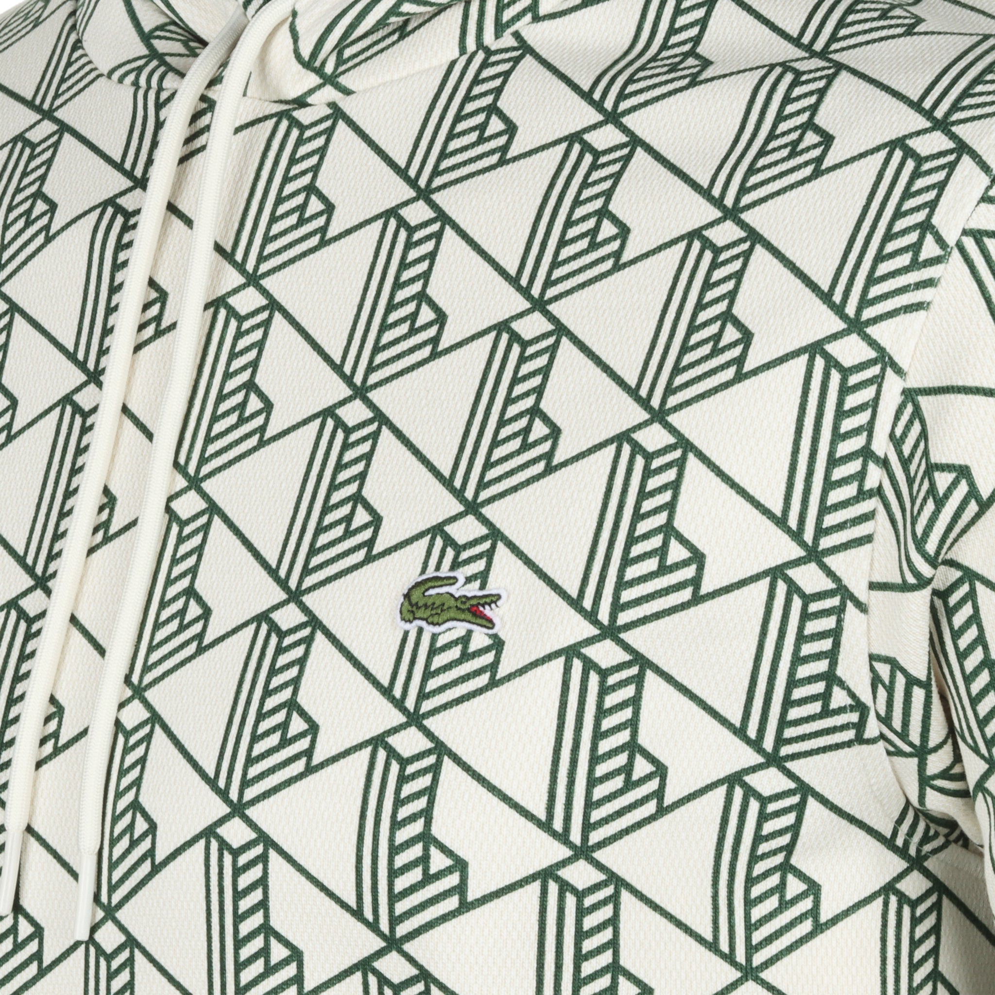 Lacoste Monogram Hoodie Lapland/Green PT2