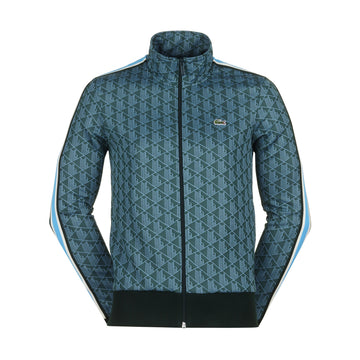 Lacoste Paris Jacquard Monogram Full Zip Green/Argentine IB4