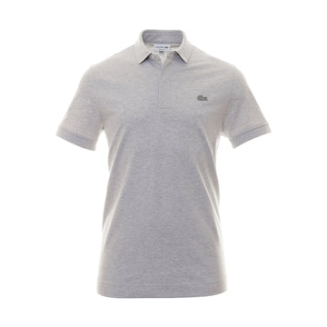 Lacoste Paris Pique Polo Shirt Grey Chine CCA