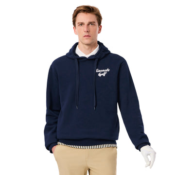 Lacoste Printed Fleece Golf Hoodie