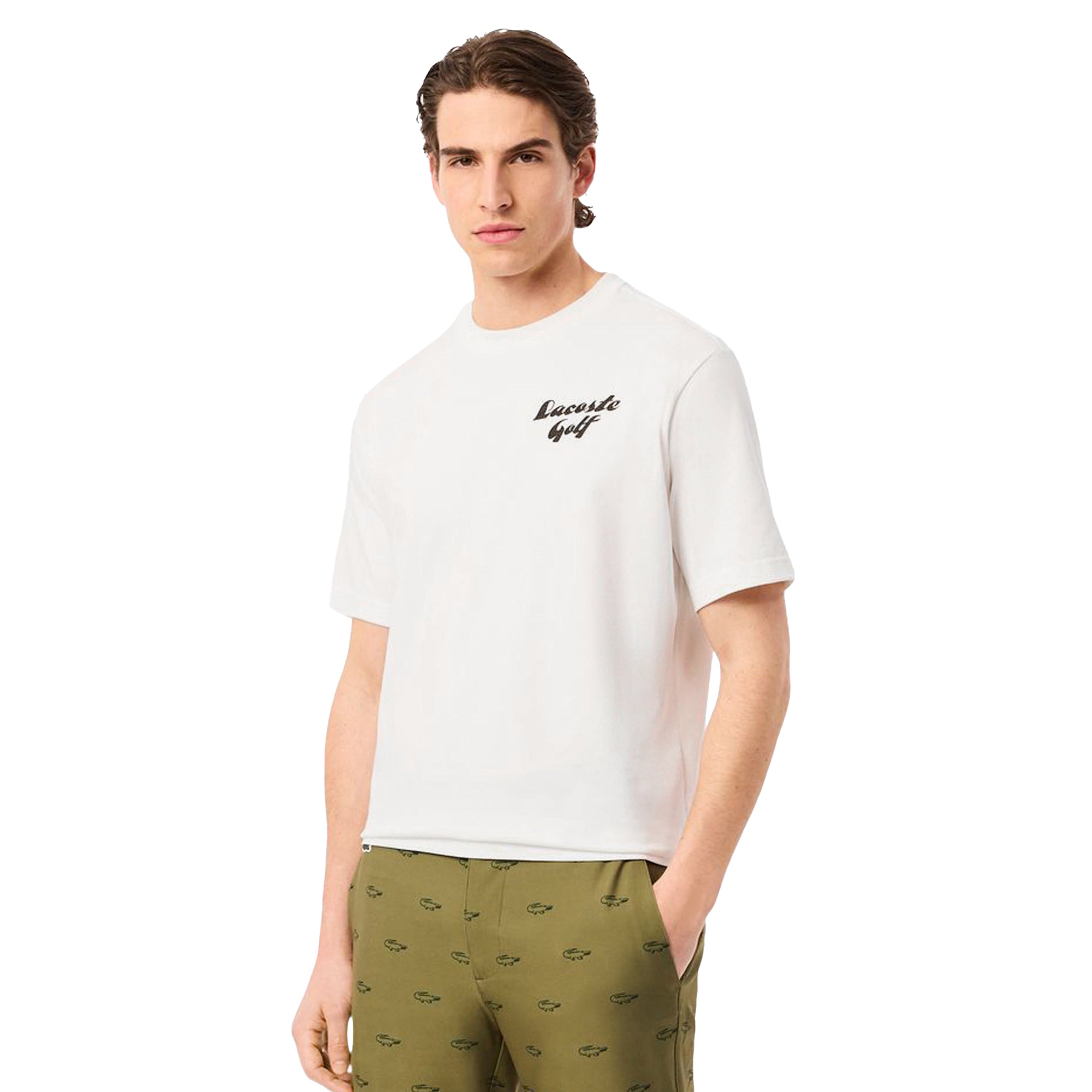 Lacoste Printed Golf T-Shirt