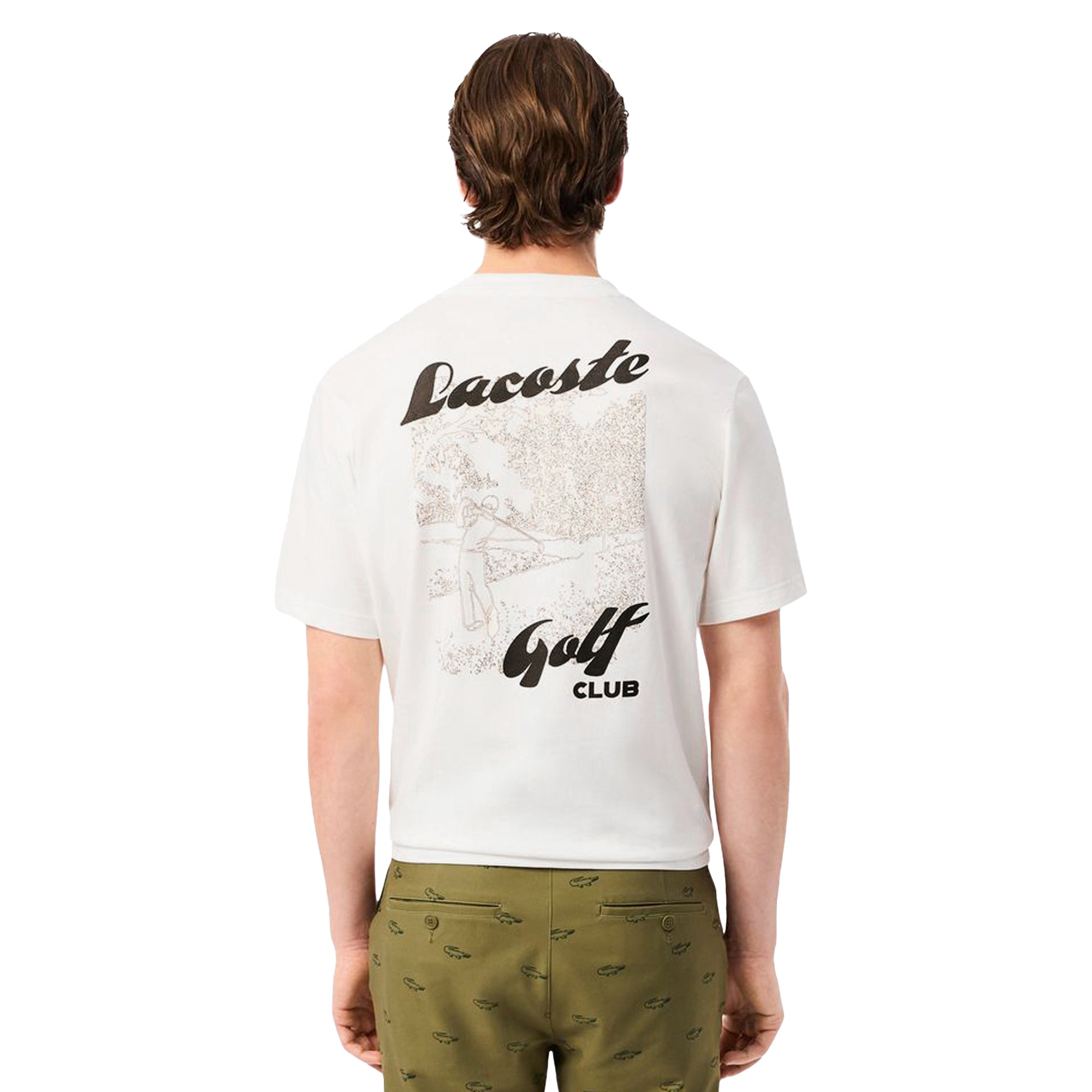 Lacoste Printed Golf T-Shirt