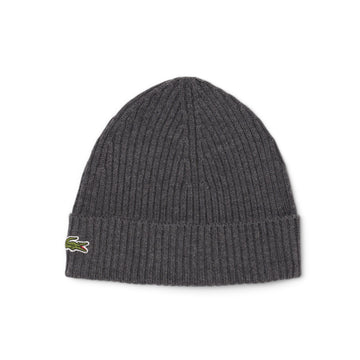 Lacoste Ribbed Wool Beanie Golf Hat