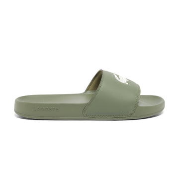 Lacoste Serve Sliders Khaki/White 255