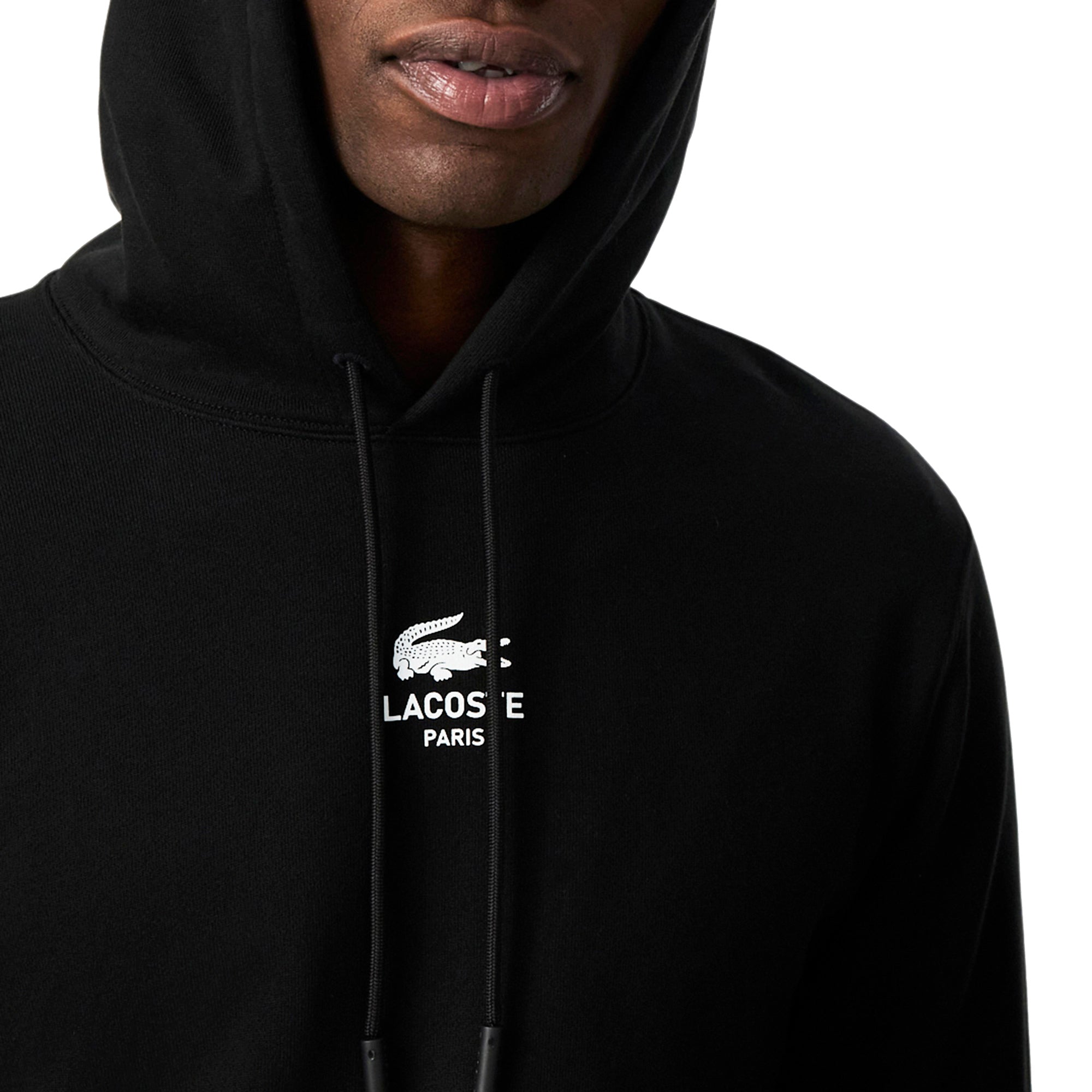 Lacoste Signature Print Hoodie
