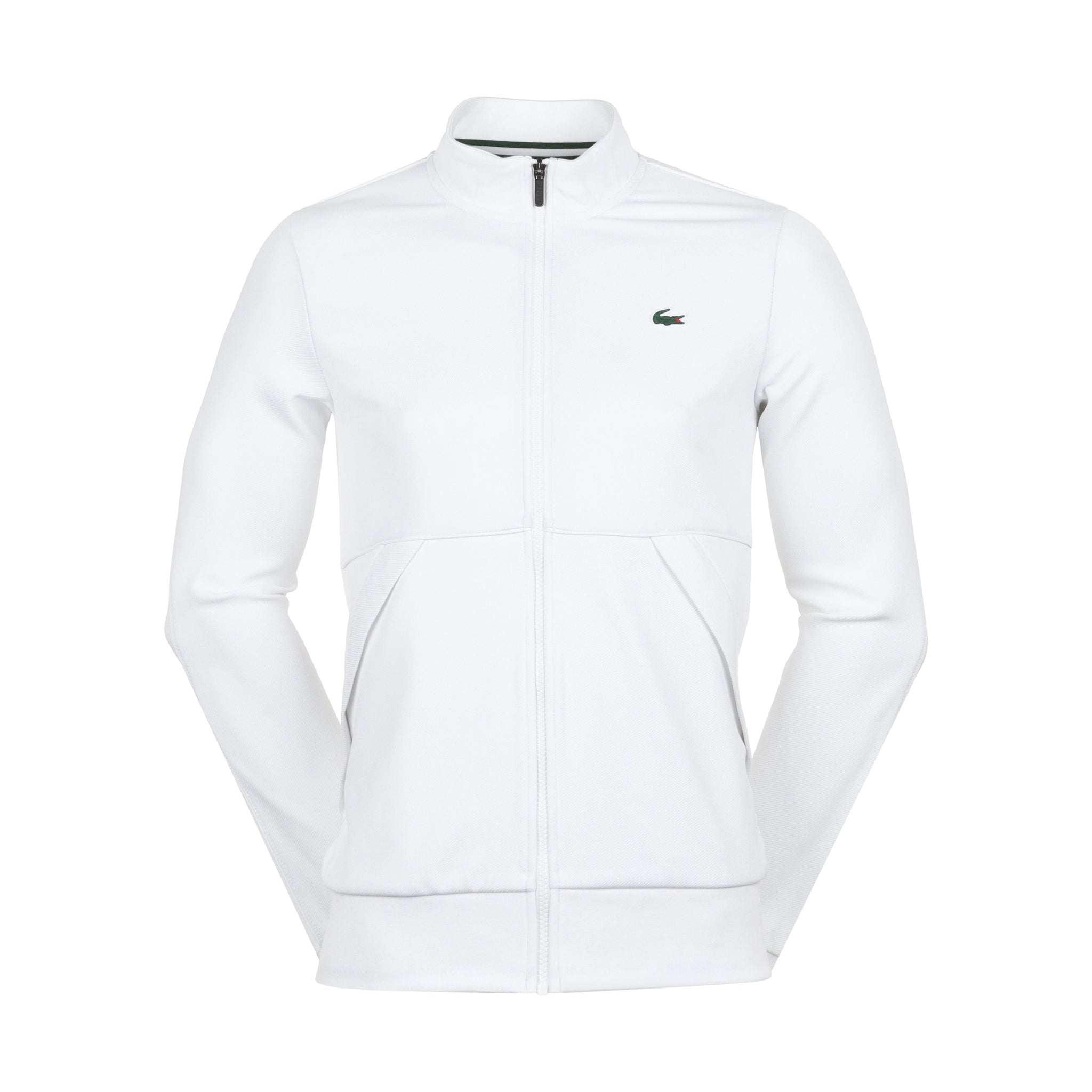 Lacoste Sport Full Zip Jacket White Z92