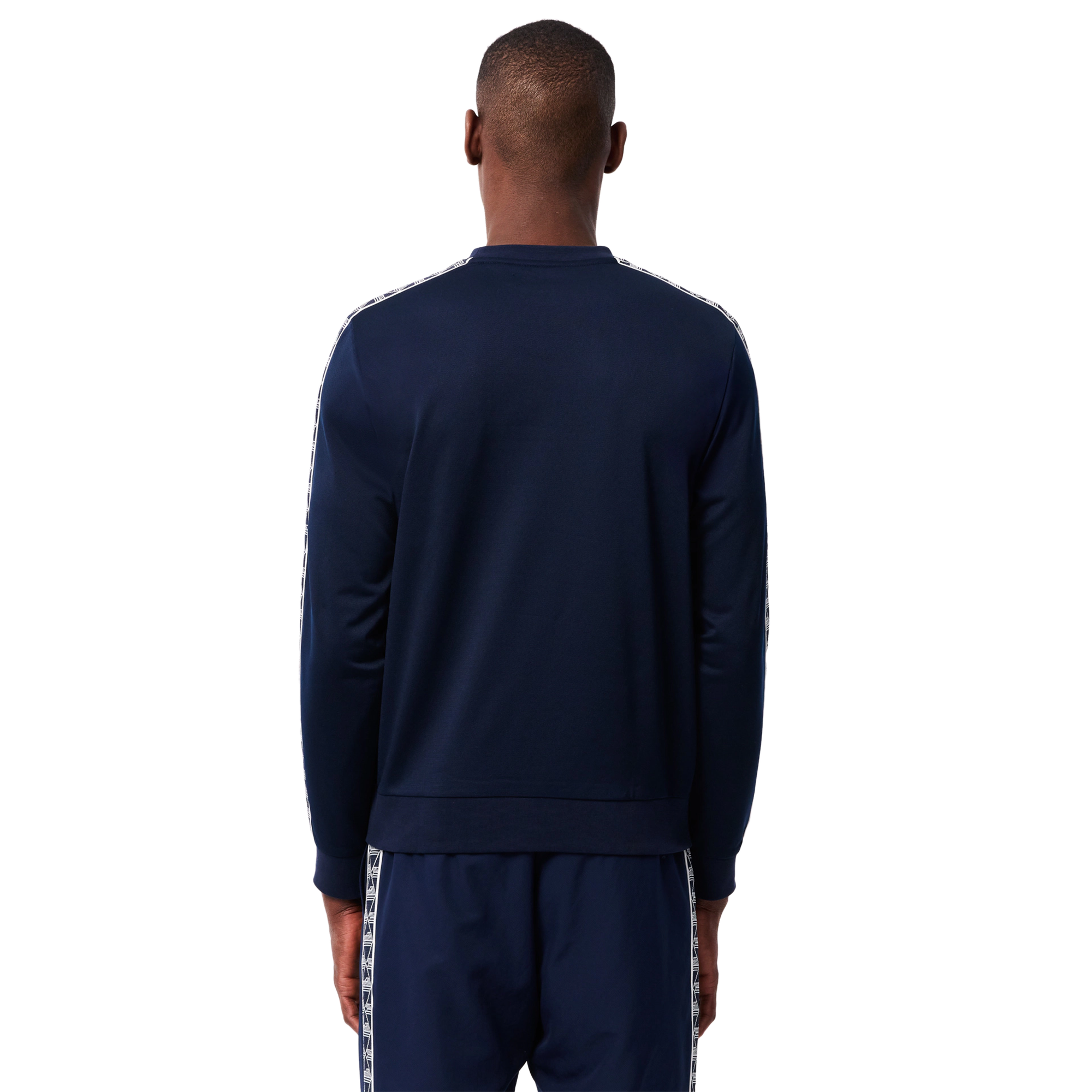 Lacoste Sport Jacquard Interlock Sweater Navy 166