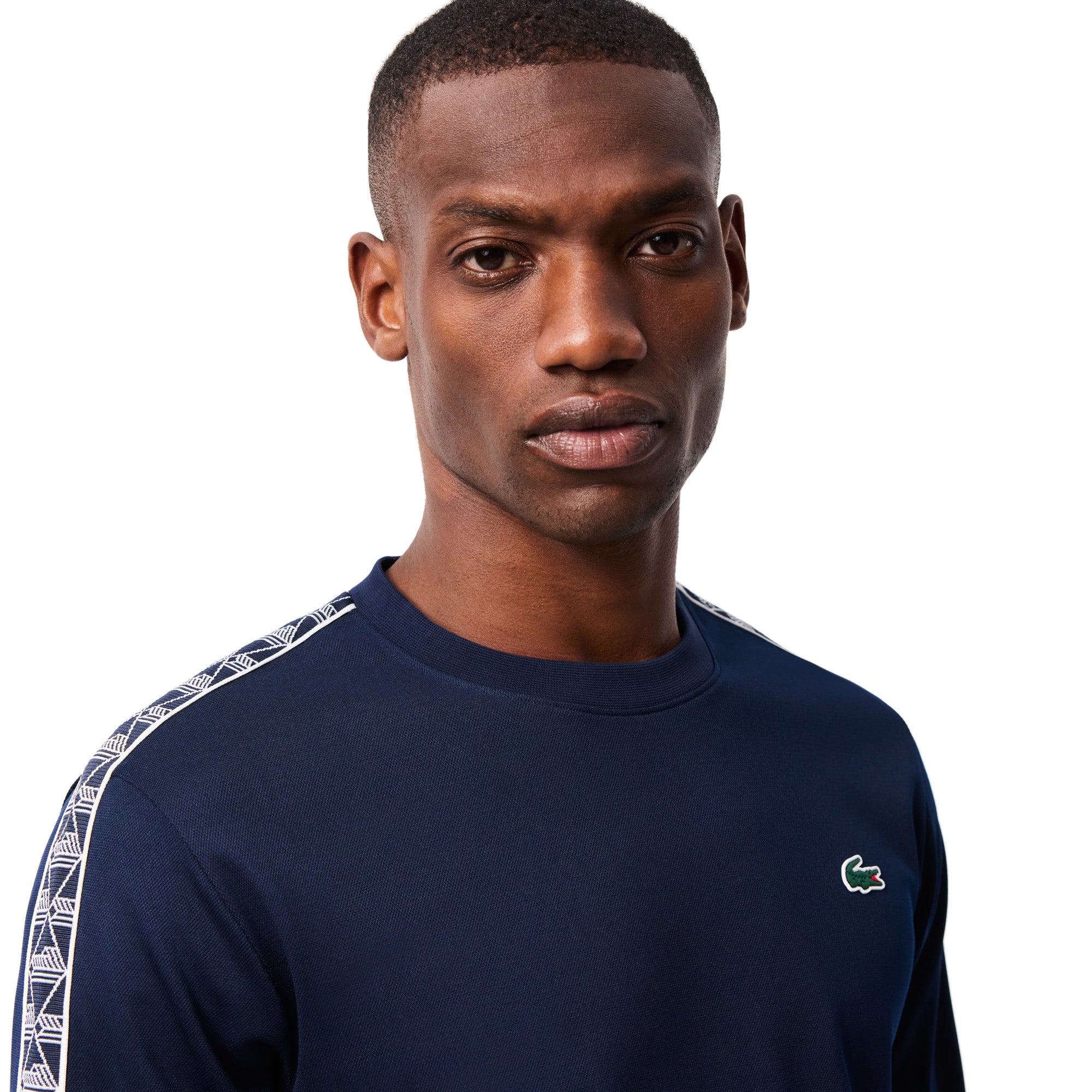 Lacoste Sport Jacquard Interlock Sweater Navy 166