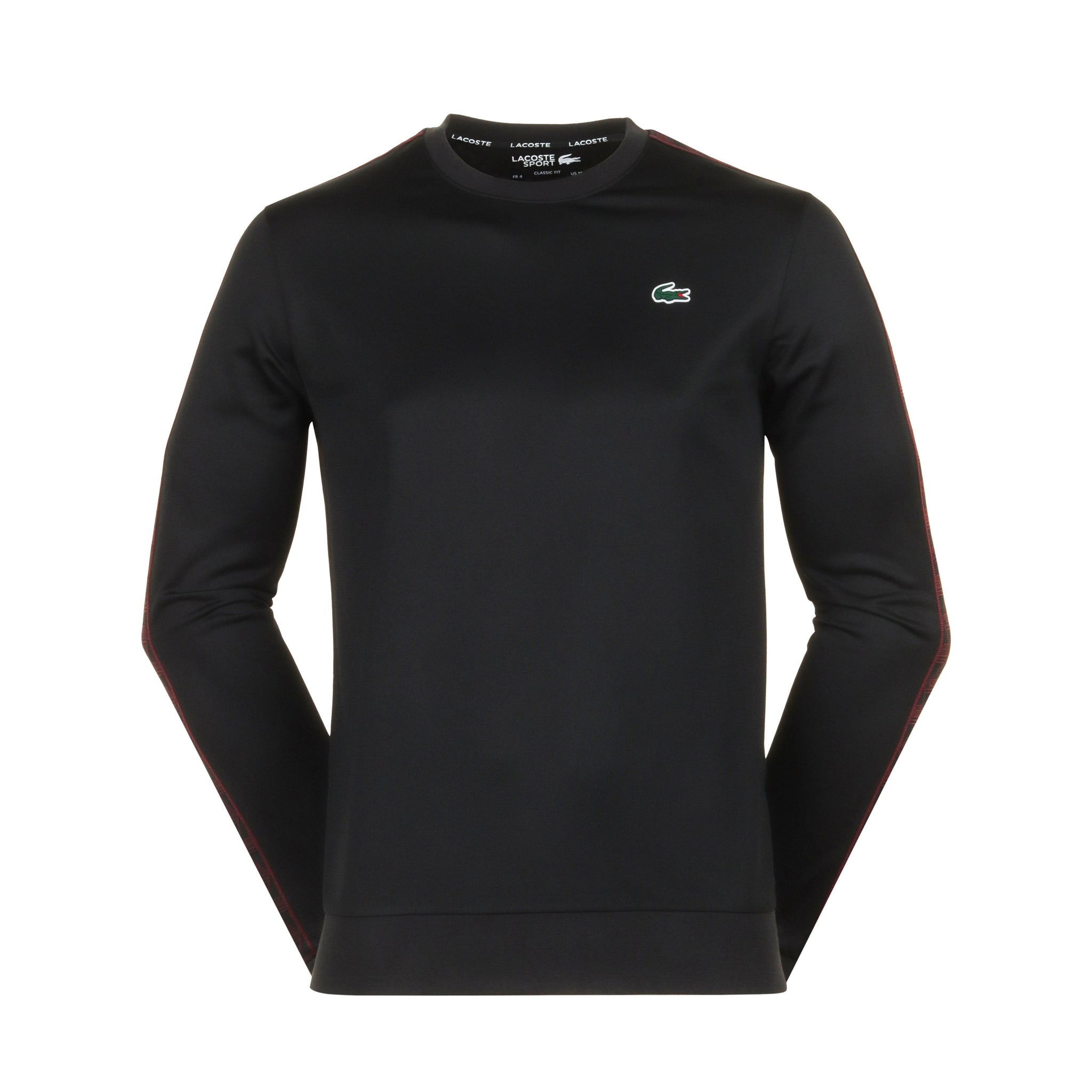 Lacoste Sport Jacquard Interlock Sweater SH2645 Black 031 Function18