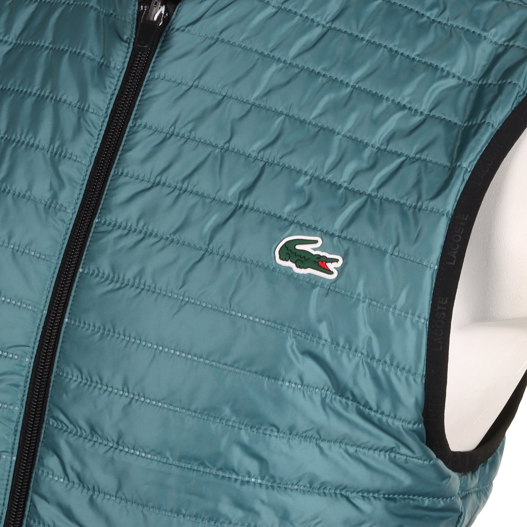 Lacoste Sport Lightweight Reversible Padded Vest SS24 Black/Blue IUI 