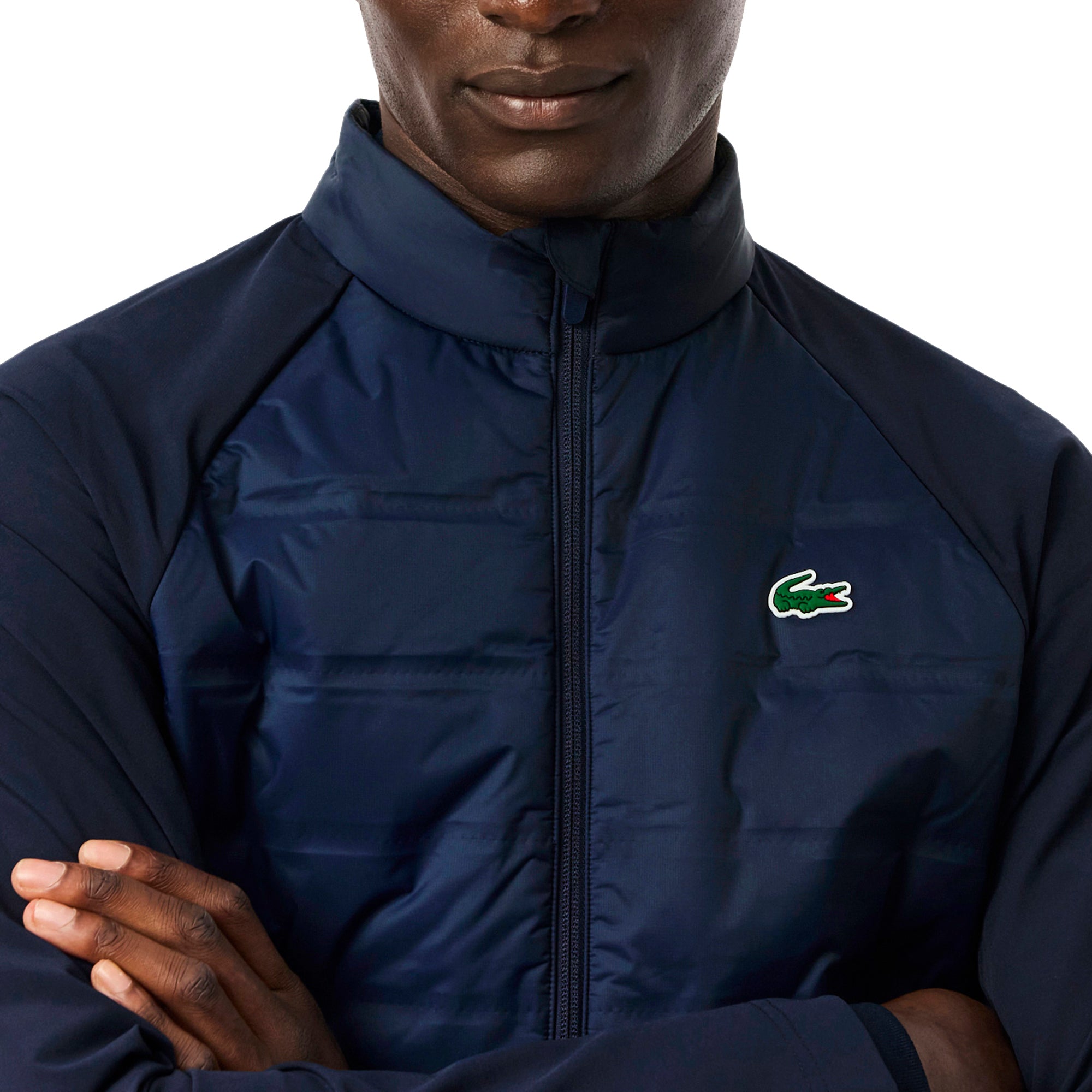 Lacoste Sport Quilted Full Zip Jacket