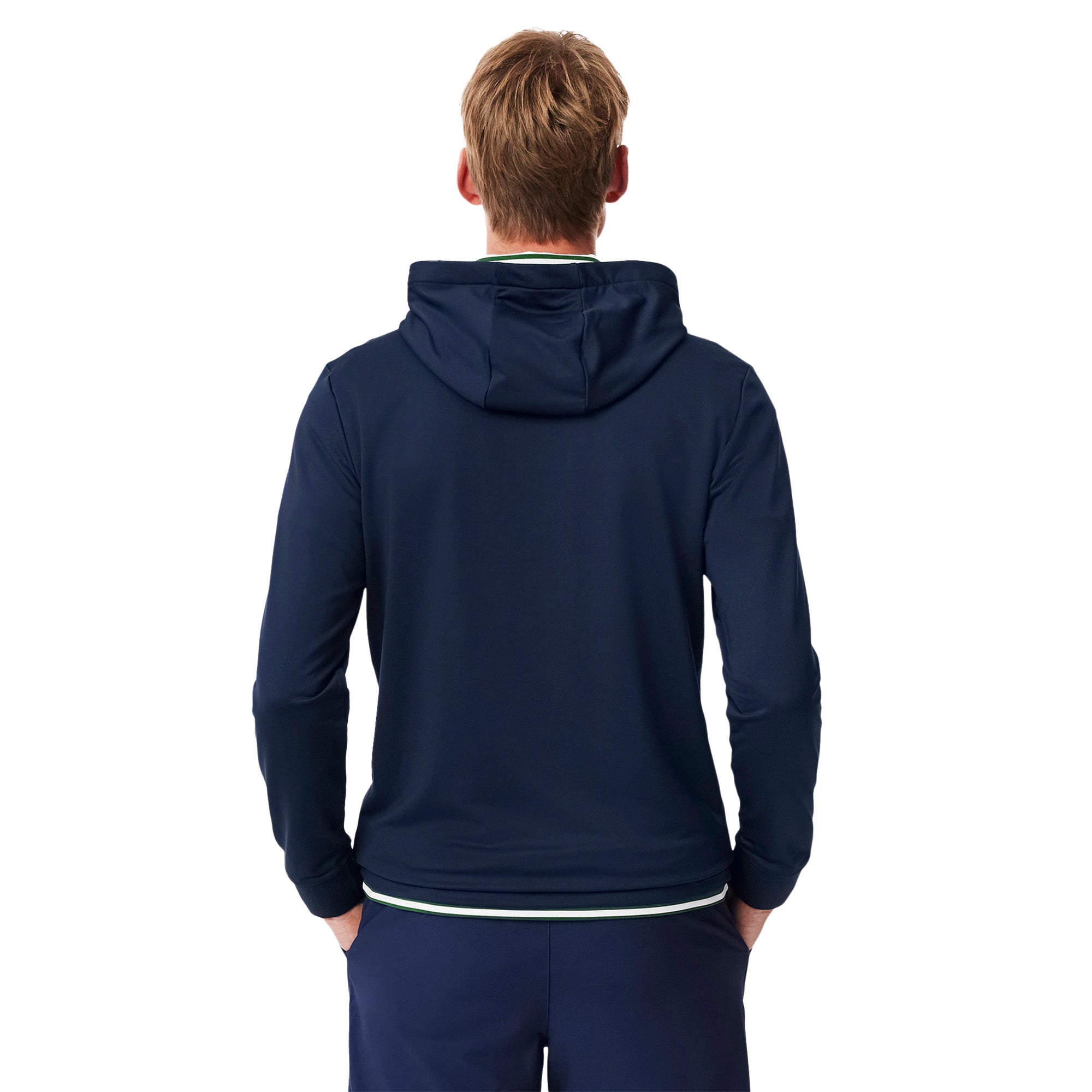 Lacoste Sport Tech Hoodie Navy 166