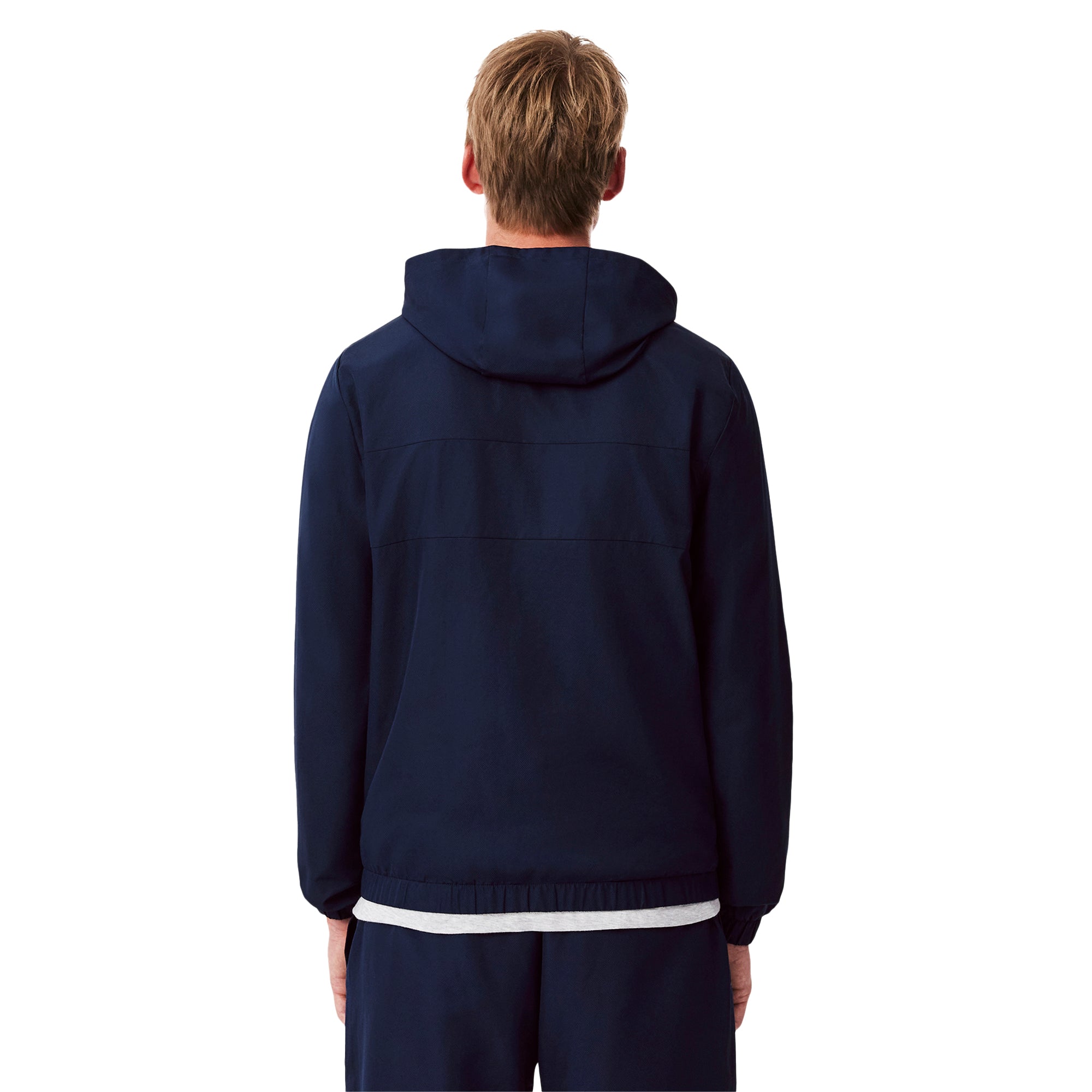 Lacoste Sport Training Full Zip Navy 5FS