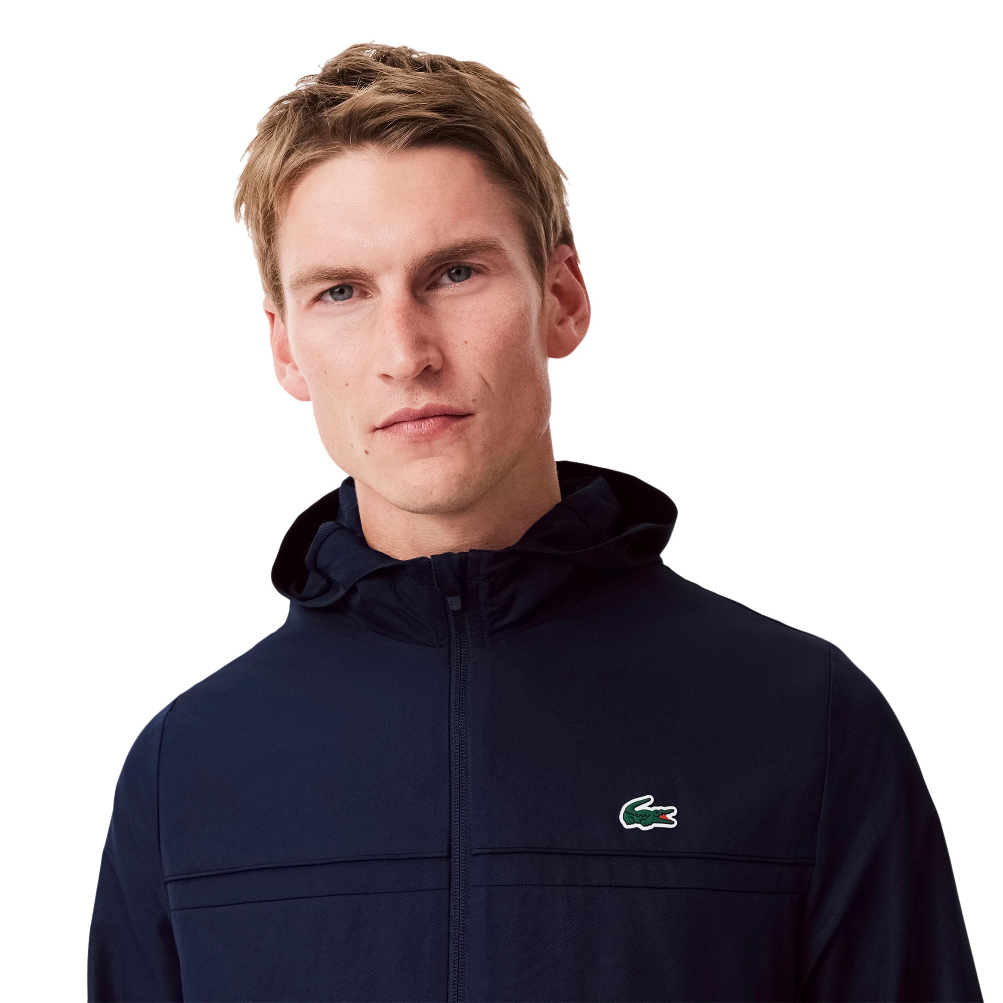 Lacoste Sport Training Full Zip Navy 5FS