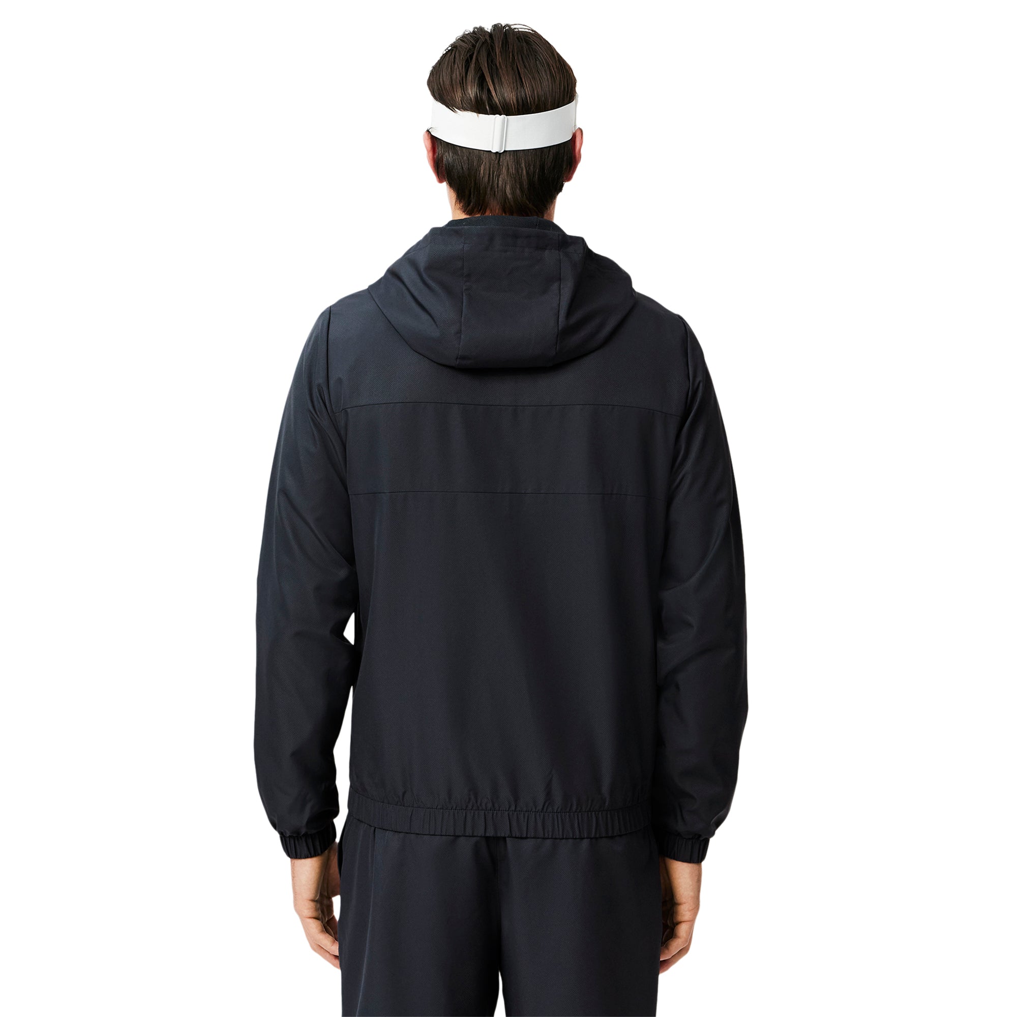 Lacoste Sport Training Full Zip Dark Grey RT3