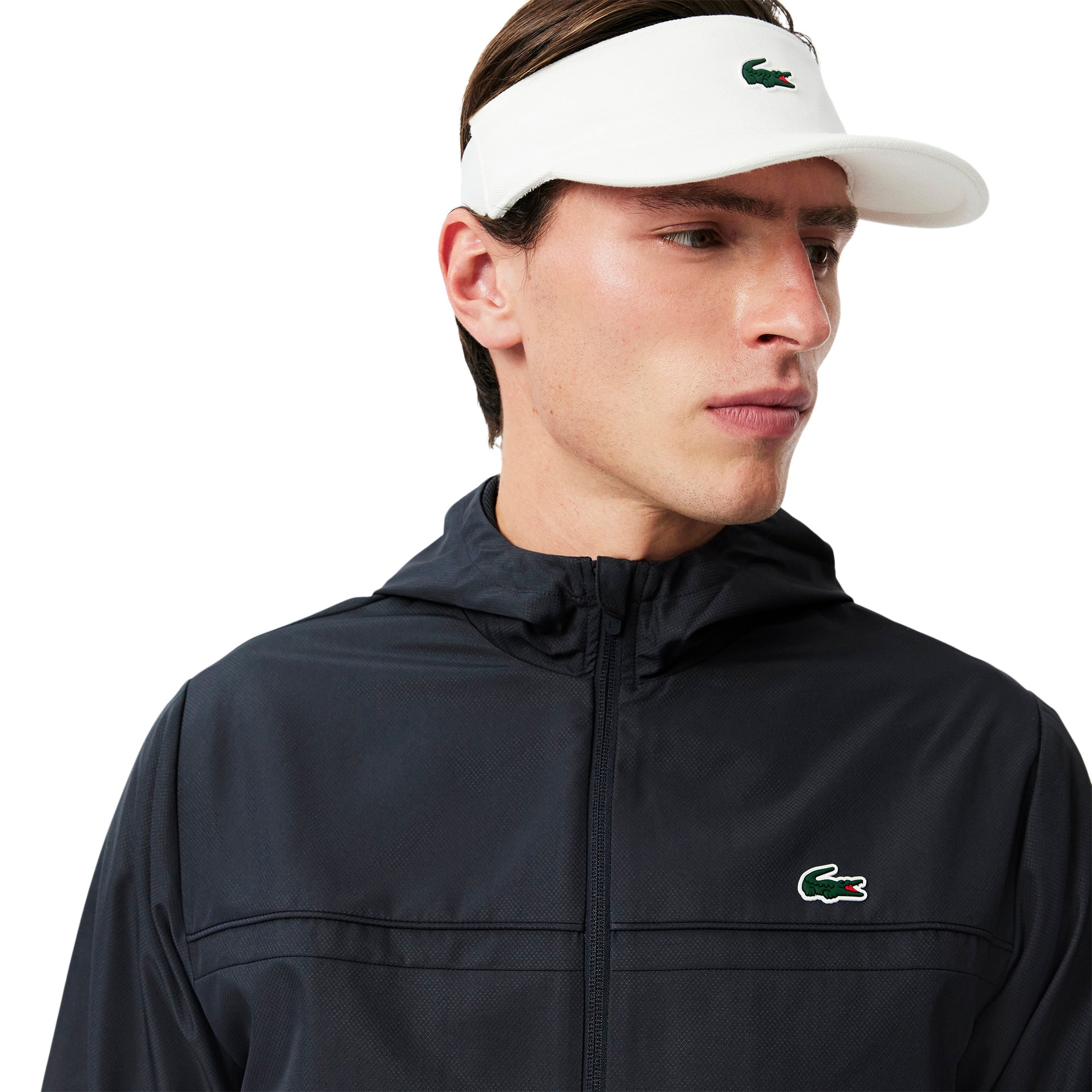 Lacoste Sport Training Full Zip Dark Grey RT3