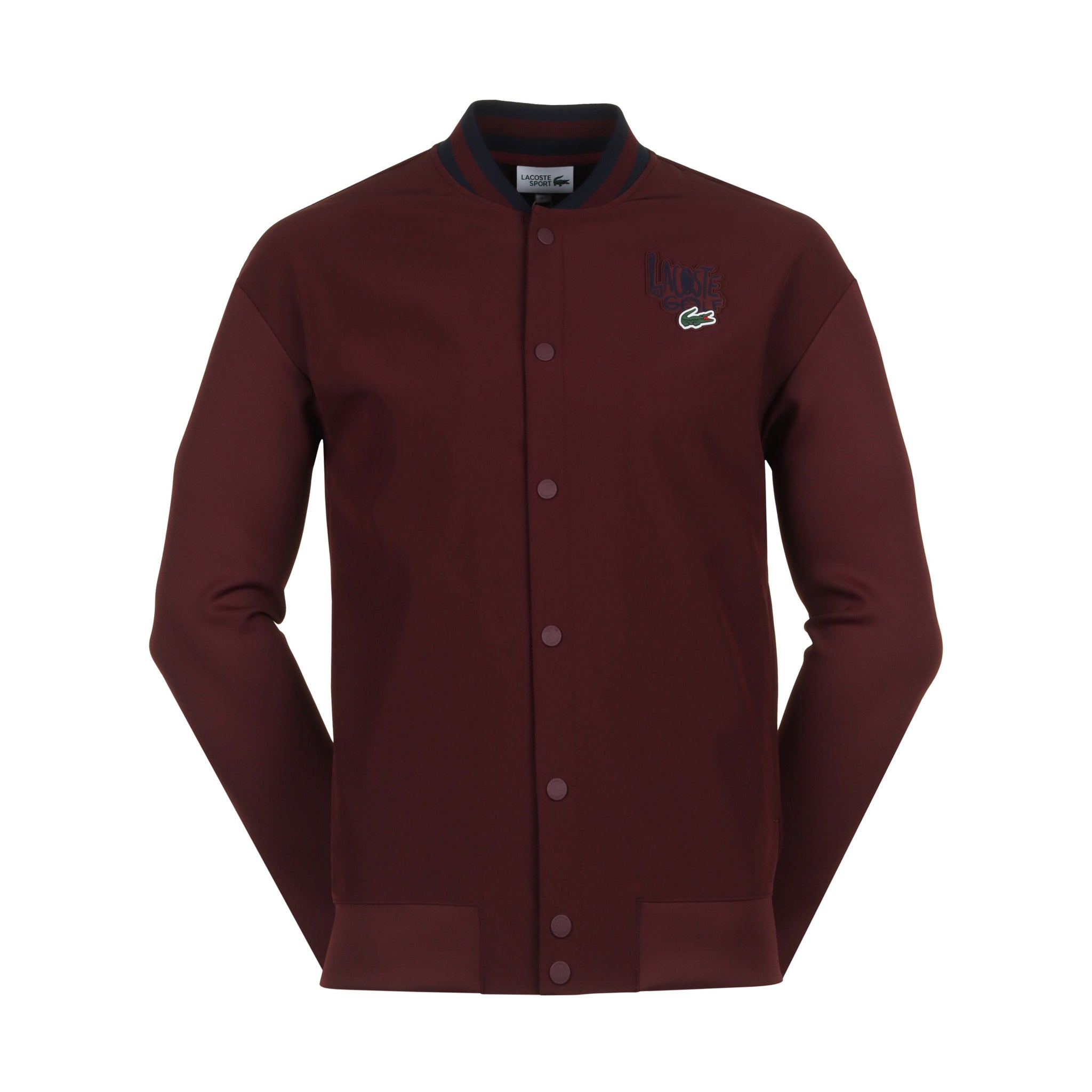 Lacoste Sport Varsity Windbreaker Expresso/Navy IE2