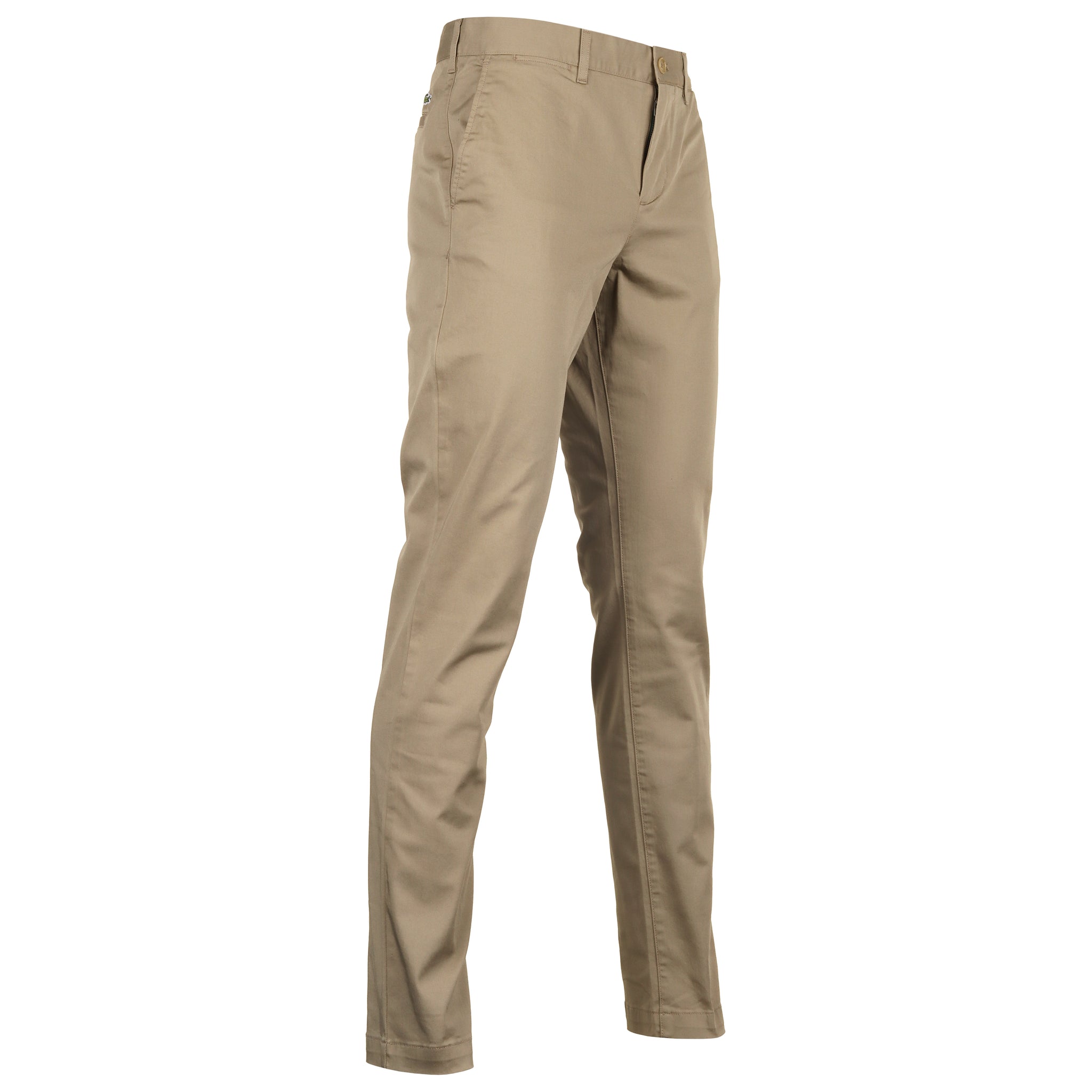 Lacoste Stretch Chino Trousers Beige CB8