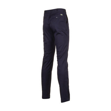 Lacoste Stretch Chino Trousers Navy HDE