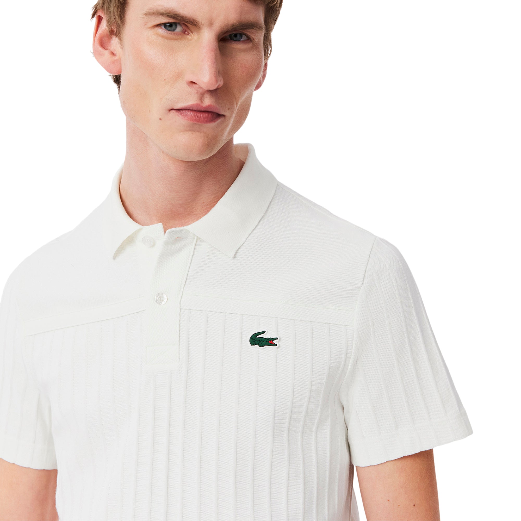 Lacoste Ultra Dry Heritage Polo Shirt White 800