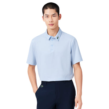 Lacoste Ultra Dry Striped Golf Polo Shirt