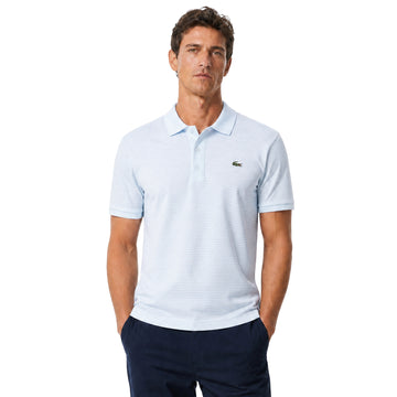 Lacoste Ultra Dry Striped Golf Polo Shirt