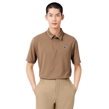 Lacoste Ultra Dry Striped Golf Polo Shirt