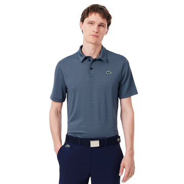 Lacoste Ultra Dry Striped Golf Polo Shirt