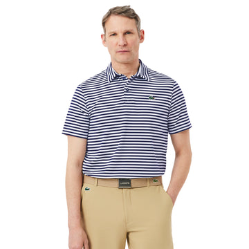 Lacoste Ultra Dry Striped Golf Shirt