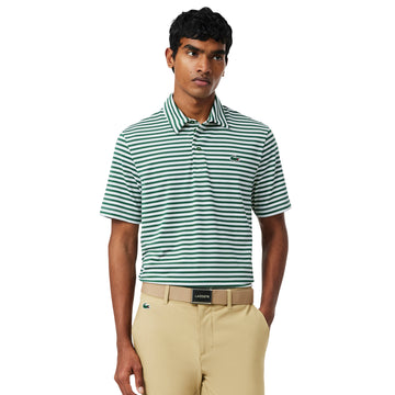 Lacoste Ultra Dry Striped Golf Shirt
