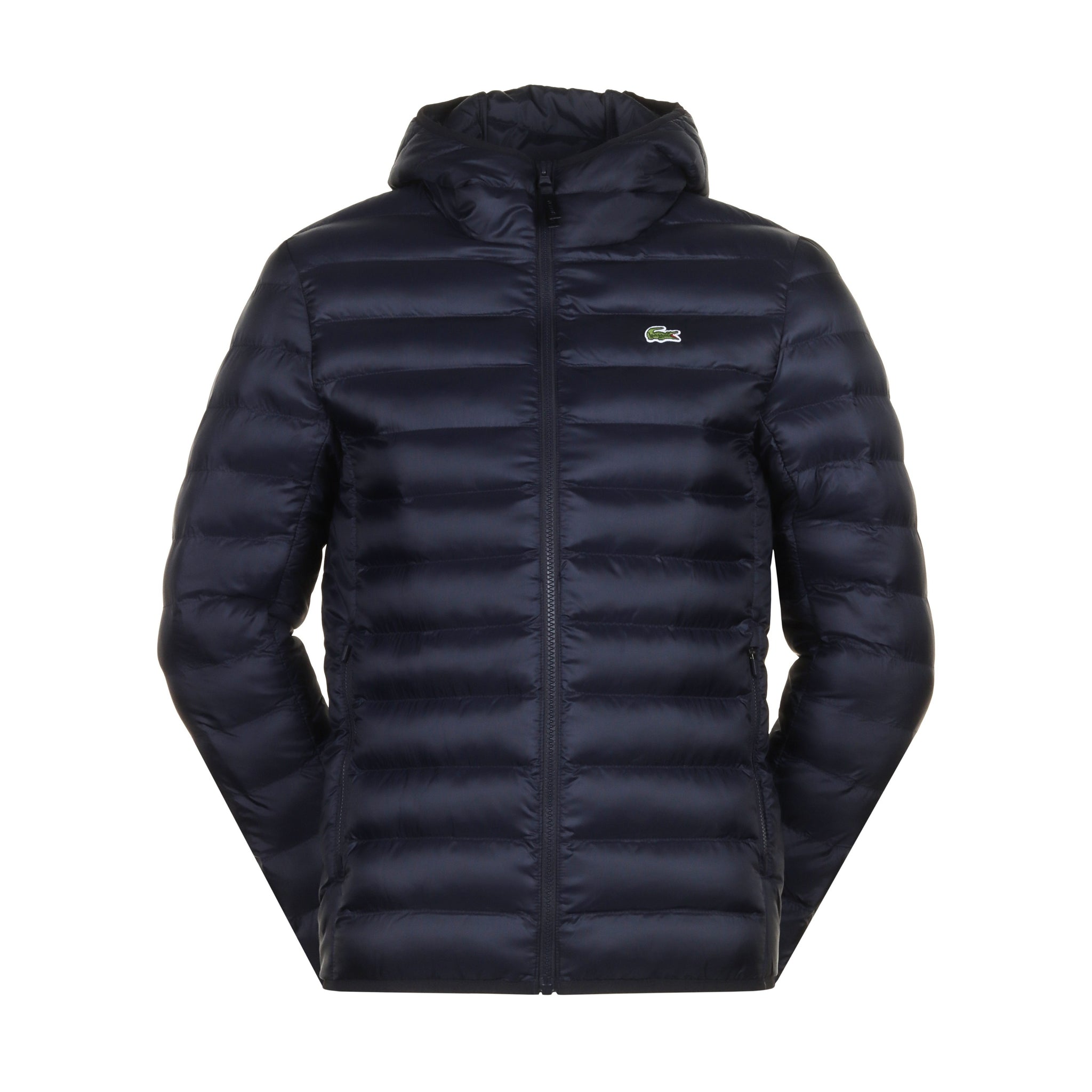 Lacoste Water Repellent Puffer Jacket Navy HDE