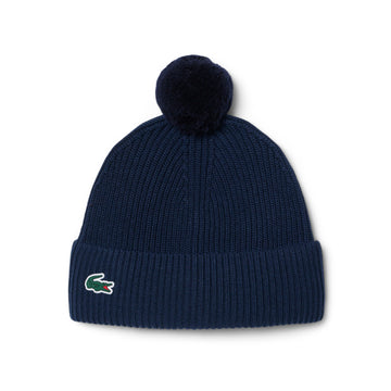 Lacoste Wool Blend Golf Beanie